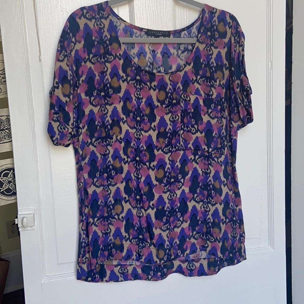 Sanctuary Clothing Silk Top